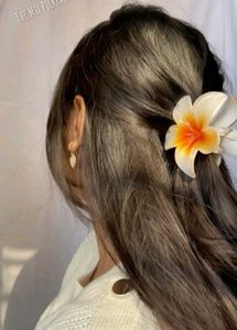 Flower claw clip Pack Of 4