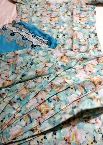 😍Floral Print Dupatta Set