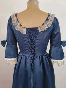 Elegant Blue Ethnic Gown