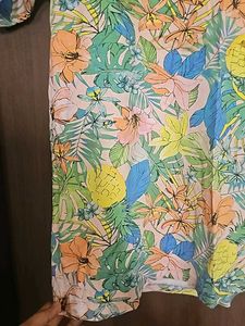 Funky 90&#39;s Style Floral Tshirt