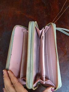 Cute Wallet with Heart Design