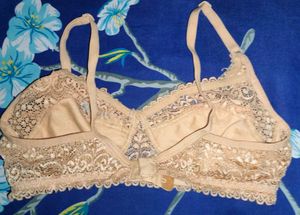 Lingerie Net Lace Bra (40/100)(Non-padded)