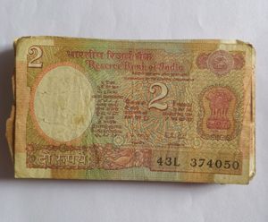 25 Satellite &amp; 15 Tiger -40 Combo Old Notes 2rs