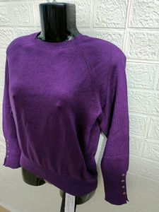 Premium New Purple Top Free Size