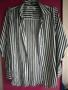 ZARA Casual Black And White Shirt
