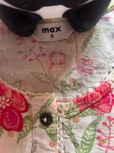 Floral Print Kurta