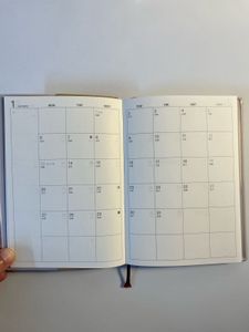 MUJI 2025 Planner Notebook A6 Diary