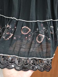 Whimsical fairycore/boho Embroidered Skirt