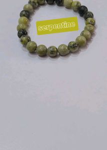 Serpentine Stone Bracelet