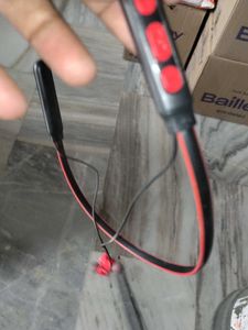 Red &amp; Black Wireless Earbuds