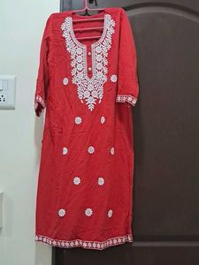 Beautiful Red Kurti