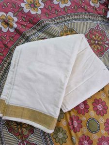 Pure Kerala Cotton Saree