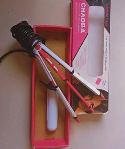 Chaoba Professional 3 In 1 Hair Straightener Ultimate Styler