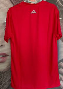 Adidas Red T-Shirt