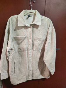 Corduroy Overshirt Oversized Jacket