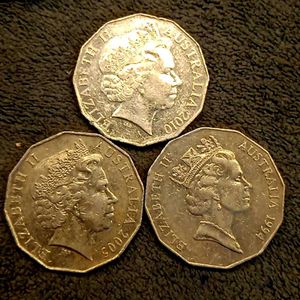 Australia 50 Cents Commemorative Set (3 Pcs)