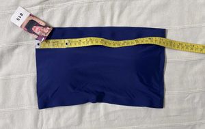 🆕Blue Seamless Bandeau Bra