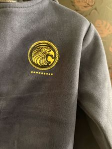 Navy Blue Hooded Jacket