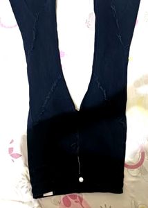 Black Destress Jean