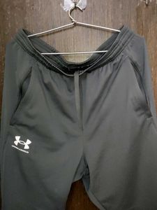 Grey Under Armour Track Pants ( Male)