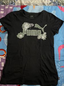 Puma Floral Logo Tee