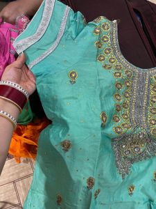Elegant Embroidered Suit Set