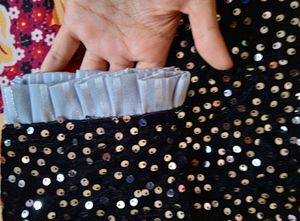 Saree With Stitched Blouse