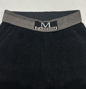 Black Wide Leg Pants (woolen)