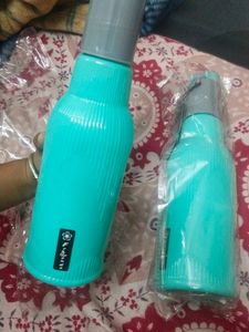Kids Water Bottle 🍾 Plastic 2 Pc Combo