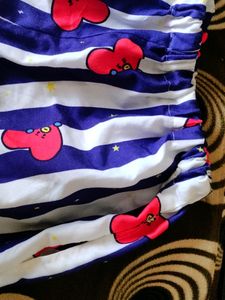 BTS BT21 Tata Three Piece Night Dress
