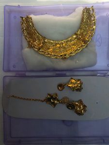 Party Wear Golden Set For Girls Or Women