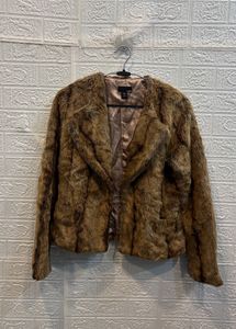 🇺🇸 H&amp;M Imported Faux Fur Coat