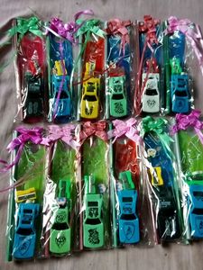 Brand New 12 Stationery Sets With Toy Car