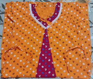 Floral Print Nightgown
