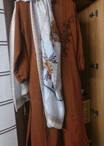 Imported cord set with scarf