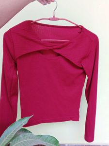 Maroon Top Bust 32