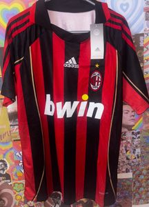 Adidas Ac Milan Retro Jersey 2006-2007 Og With Tag
