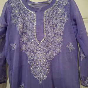 Chikankari Kurti