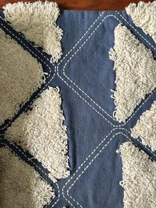 45x45 Cm Designer Tufted Handwork Cushion Cover- 1