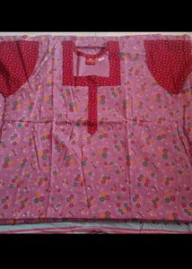 Floral Print Nighty -XXL