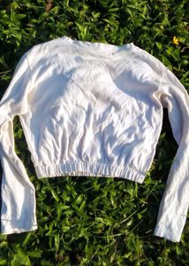 Korean Cute "Pretty Bunny" Cropped Sweatshirt