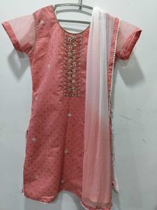 Women Kurta And Duppata Set(Xxl Size)
