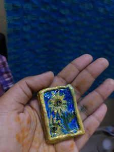 Handmade Van Gogh Inspired Fridge Magnet