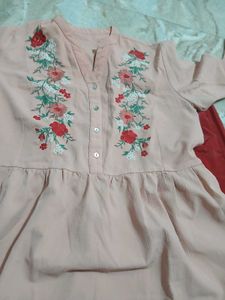 Embroidered Cord Set