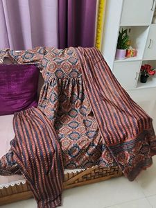 Boho Chic Printed Kurta Set