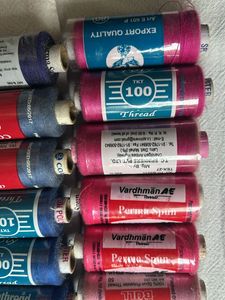 400 M Sewing Thread- Multi Shades