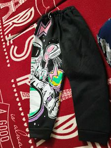 Cool Graphic Print Kids Pants