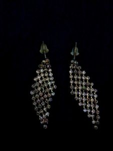 Sparkling Rhinestone Dangle Earrings