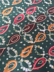 Pure Cotton Green Batik Special