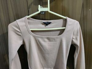 SKIN COLOUR FIT TOP FOR WOMEN